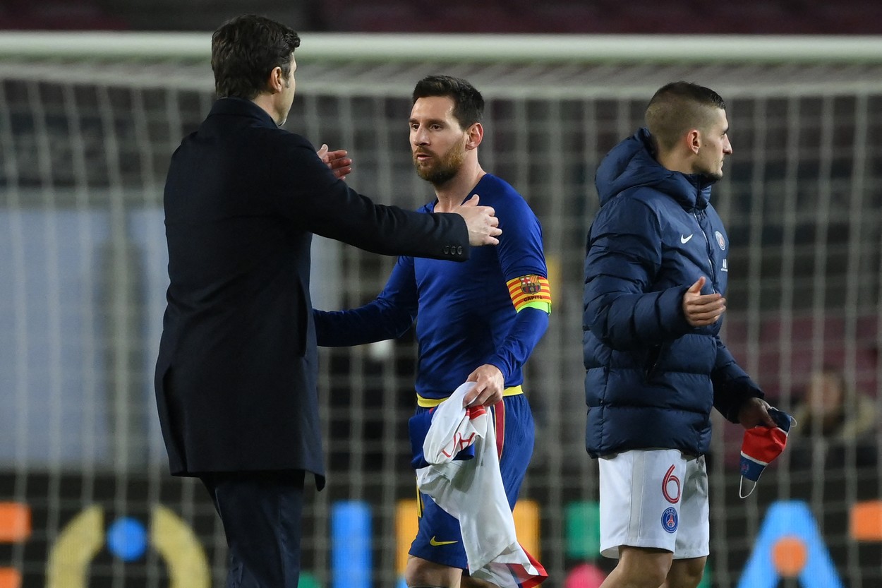 Cu cine a făcut Messi schimb de tricouri după ce Barcelona a fost umilită de PSG şi anunţul lui Joan Laporta