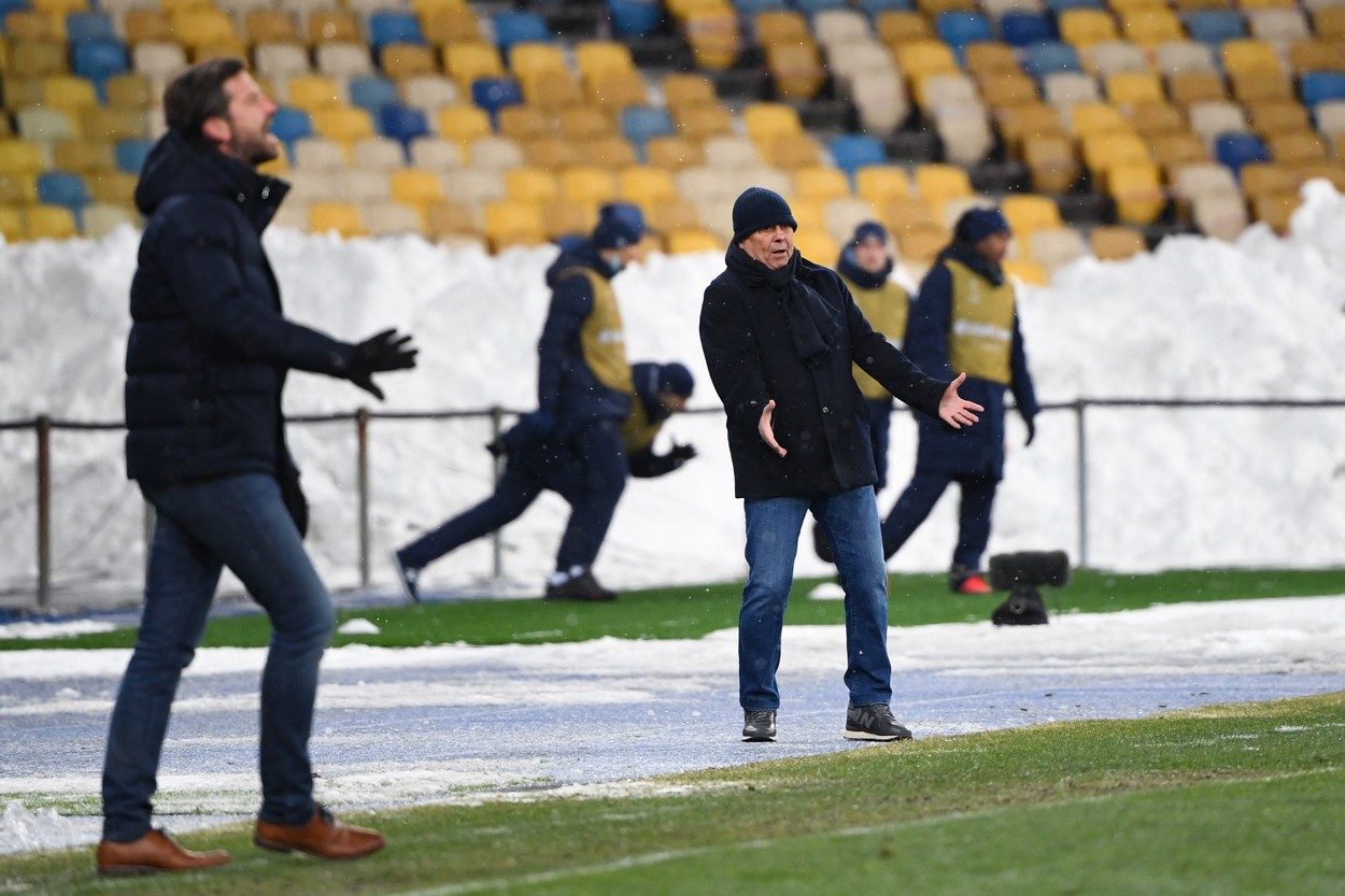 Mircea Lucescu, dezamăgit că a primit gol acasă și Dinamo Kiev are șansa a doua cu Bruges. ”Nu am avut curaj!”