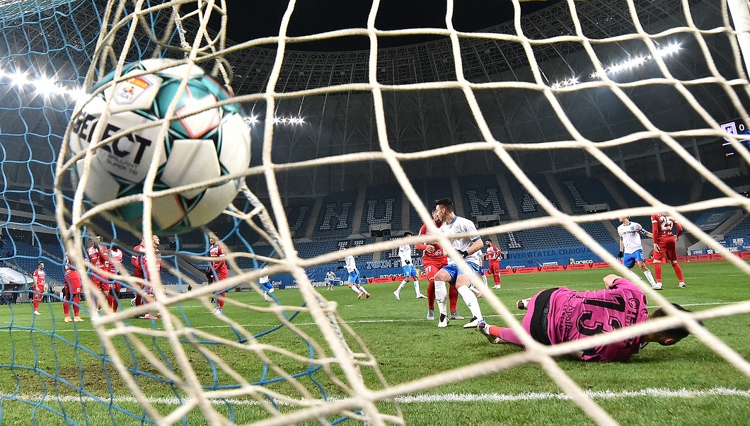 Universitatea Craiova-Hermannstadt 1-0 | Cicâldău, gol superb! Sibienii, dublă ocazie pe final