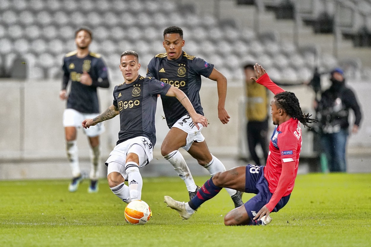 Lille - Ajax 1-2. "Lăncierii" au întors scorul în doar câteva zeci de secunde și sunt cu un pas în "optimi"
