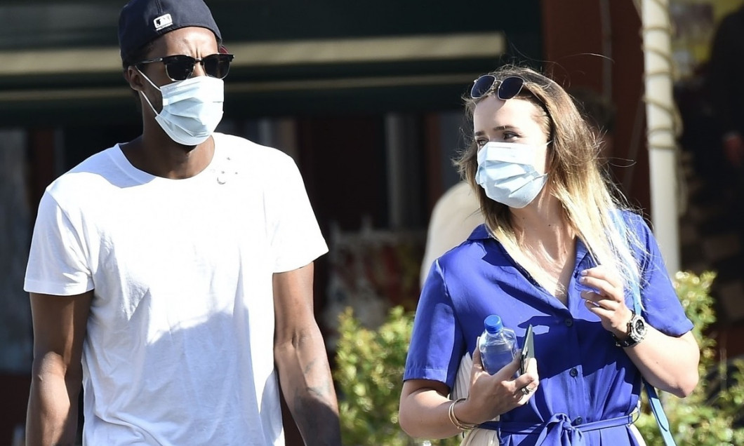 *EXCLUSIVE* Ukrainian tennis player Elina Svitolina with her partner, the French tennis star Gael Monfils take some time off to spend some quality together out on holiday in Portofino.