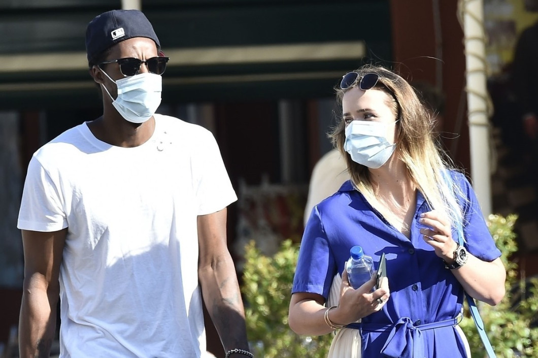 *EXCLUSIVE* Ukrainian tennis player Elina Svitolina with her partner, the French tennis star Gael Monfils take some time off to spend some quality together out on holiday in Portofino.