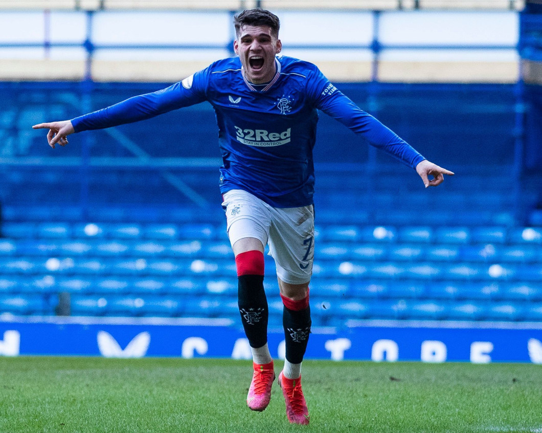 Rangers v Dundee United, Scottish Premiership, Football, Ibrox Stadium, Glasgow, Scotland, UK - 21 Feb 2021