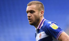 Madejski Stadium, Reading, Berkshire, UK. 24th Oct, 2020. English Football League Championship Football, Reading versus Rotherham United; George Puscas of Reading between plays Credit: Action Plus Sports/Alamy Live News