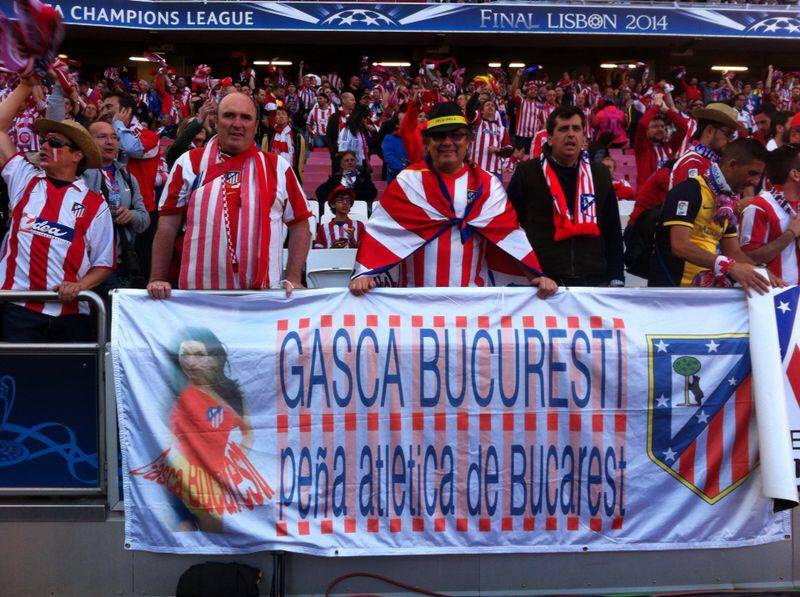 Suporterii lui Atletico Madrid din capitala României au înființat Gașca București