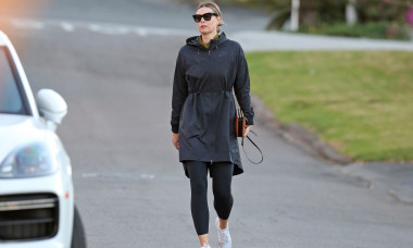 *EXCLUSIVE* Maria Sharapova steps out for the first time since getting engaged to Alexander Gilkes