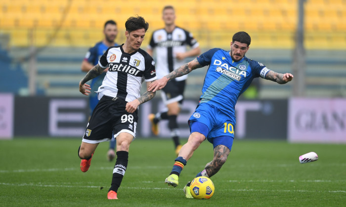 Soccer: Serie A 2020-2021 : Parma 2-2 Udinese