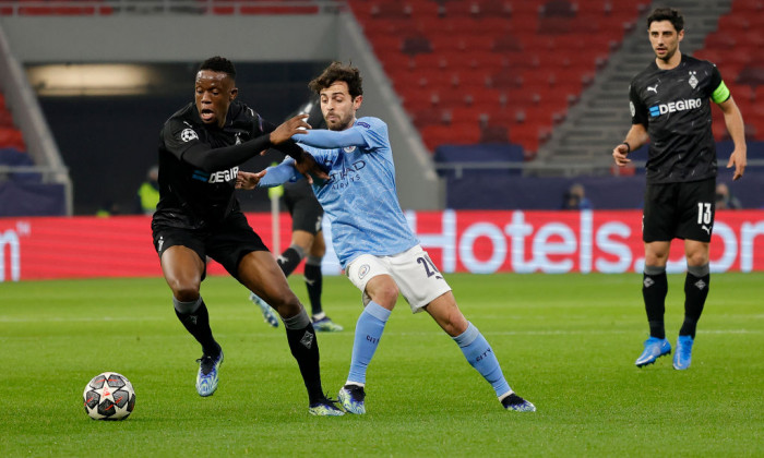 Borussia Mönchengladbach v Manchester City - UEFA Champions League Round Of 16 Leg One