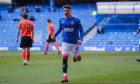 Rangers v Dundee United, Scottish Premiership, Football, Ibrox Stadium, Glasgow, Scotland, UK - 21 Feb 2021