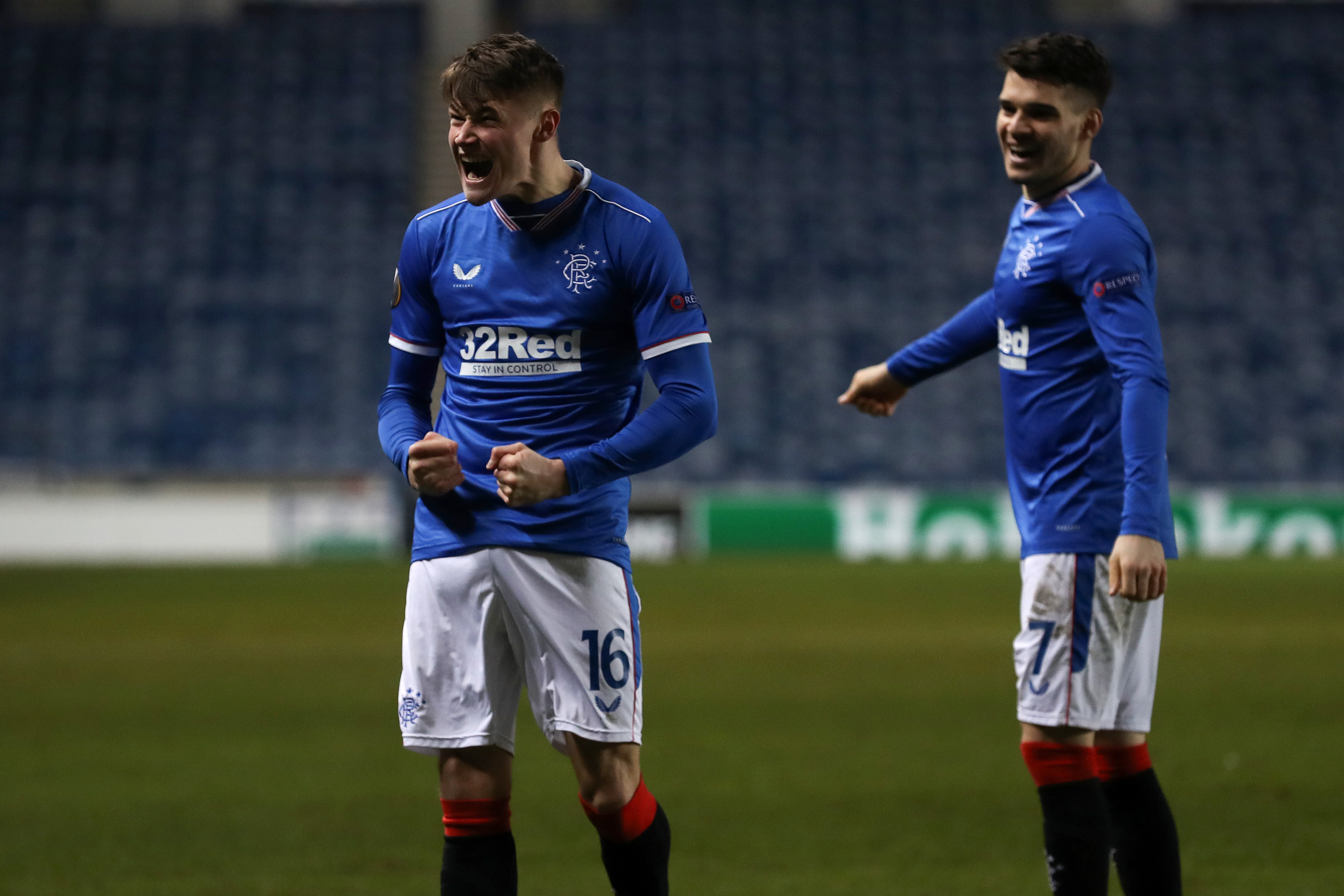 Rangers - Antwerp 5-2. Ianis Hagi și-a făcut numărul și a contribuit la califcarea scoțienilor în optimi