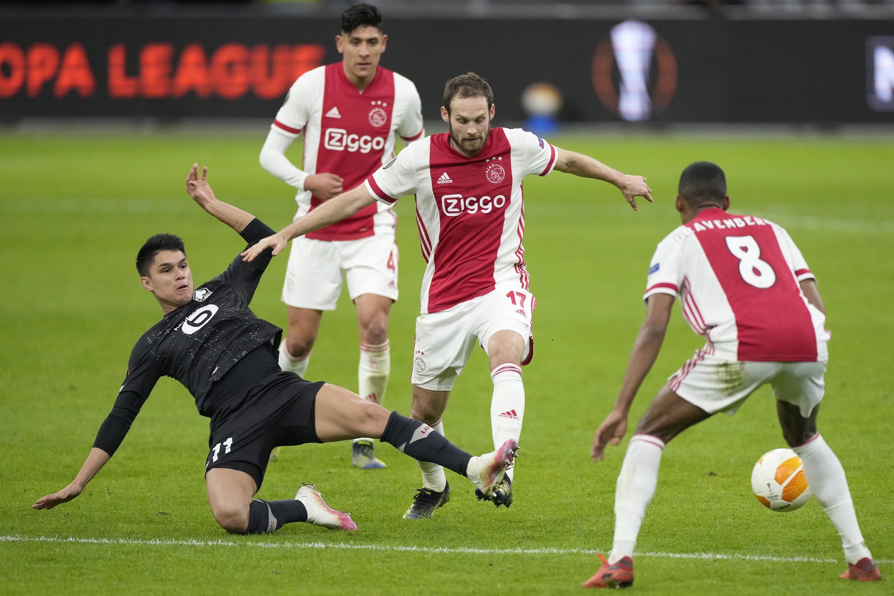 Ajax - Lille 2-1. "Lăncierii" au eliminat liderul din Ligue 1 după două victorii trase la indigo