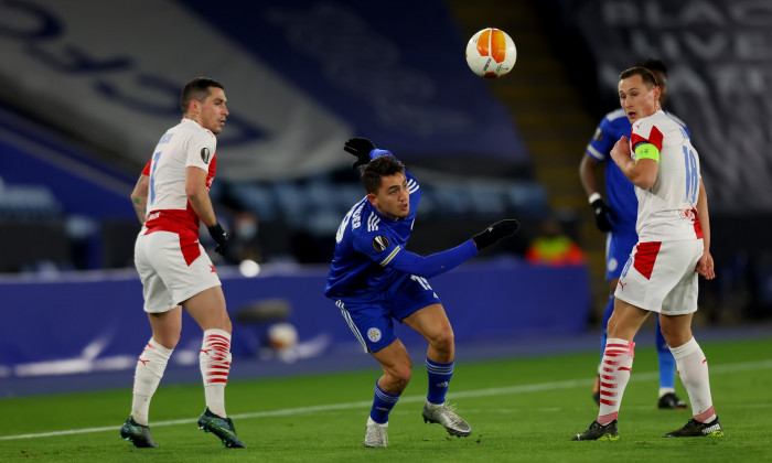 Leicester City v Slavia Praha, UEFA Europa League Round of 32, Football, King Power Stadium, Leicester, UK - 25 Feb 2021