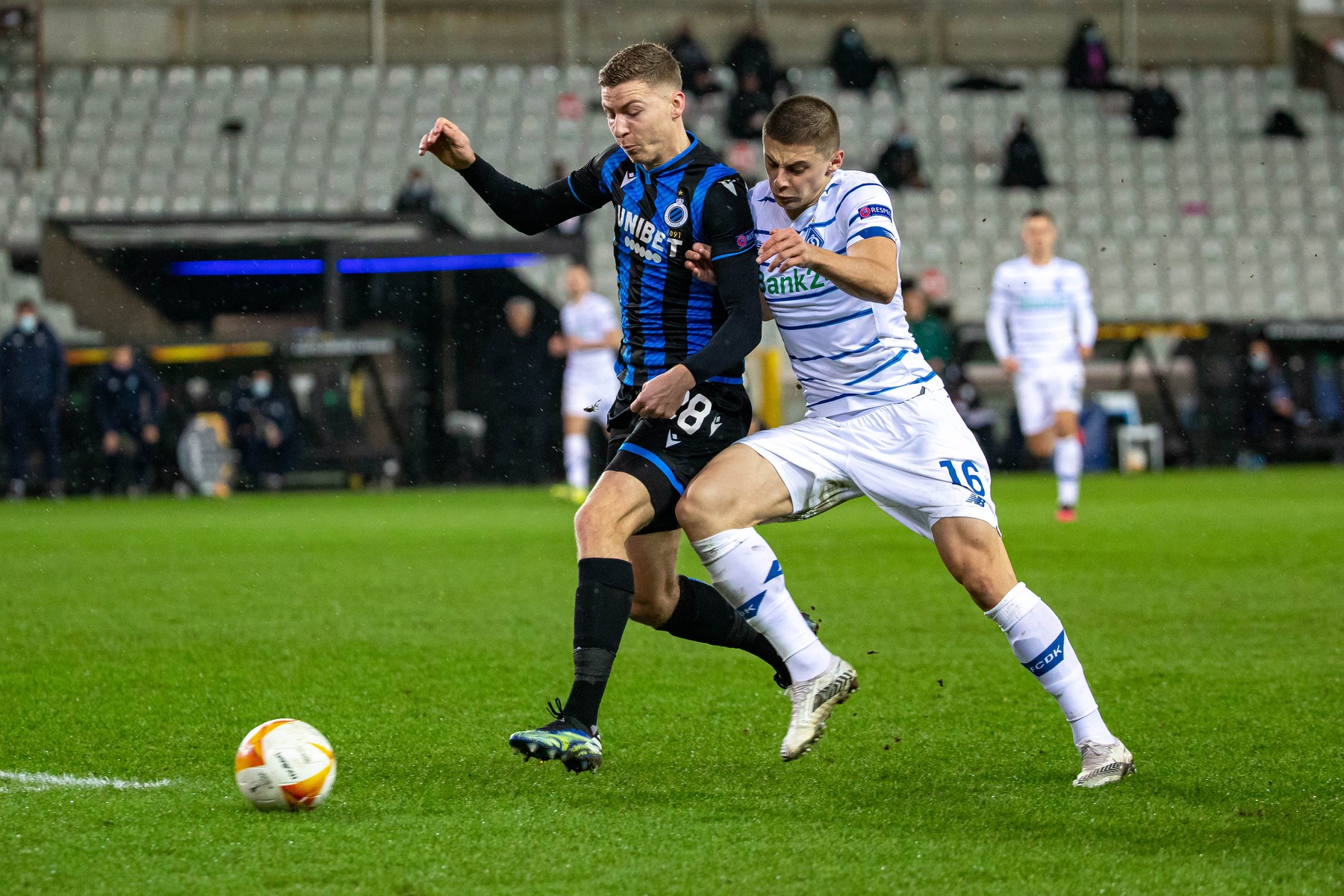 Club Brugge - Dinamo Kiev 0-1. Echipa lui Mircea Lucescu s-a calificat dramatic în optimile Europa League