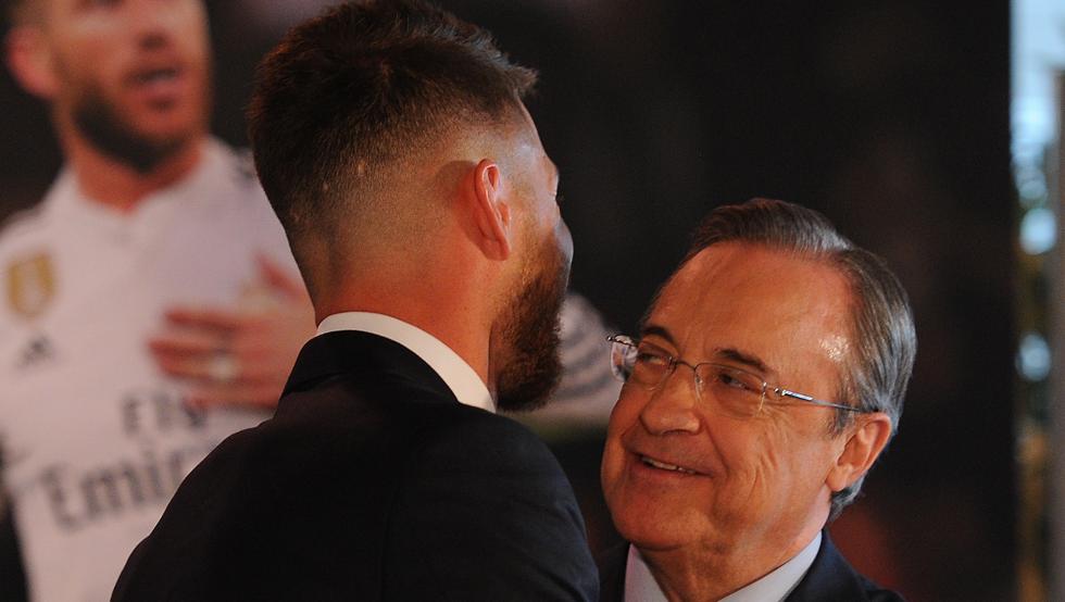 Gata, Sergio Ramos bate palma cu Florentino Perez şi va rămâne la Real Madrid! Accidentarea l-a ajutat
