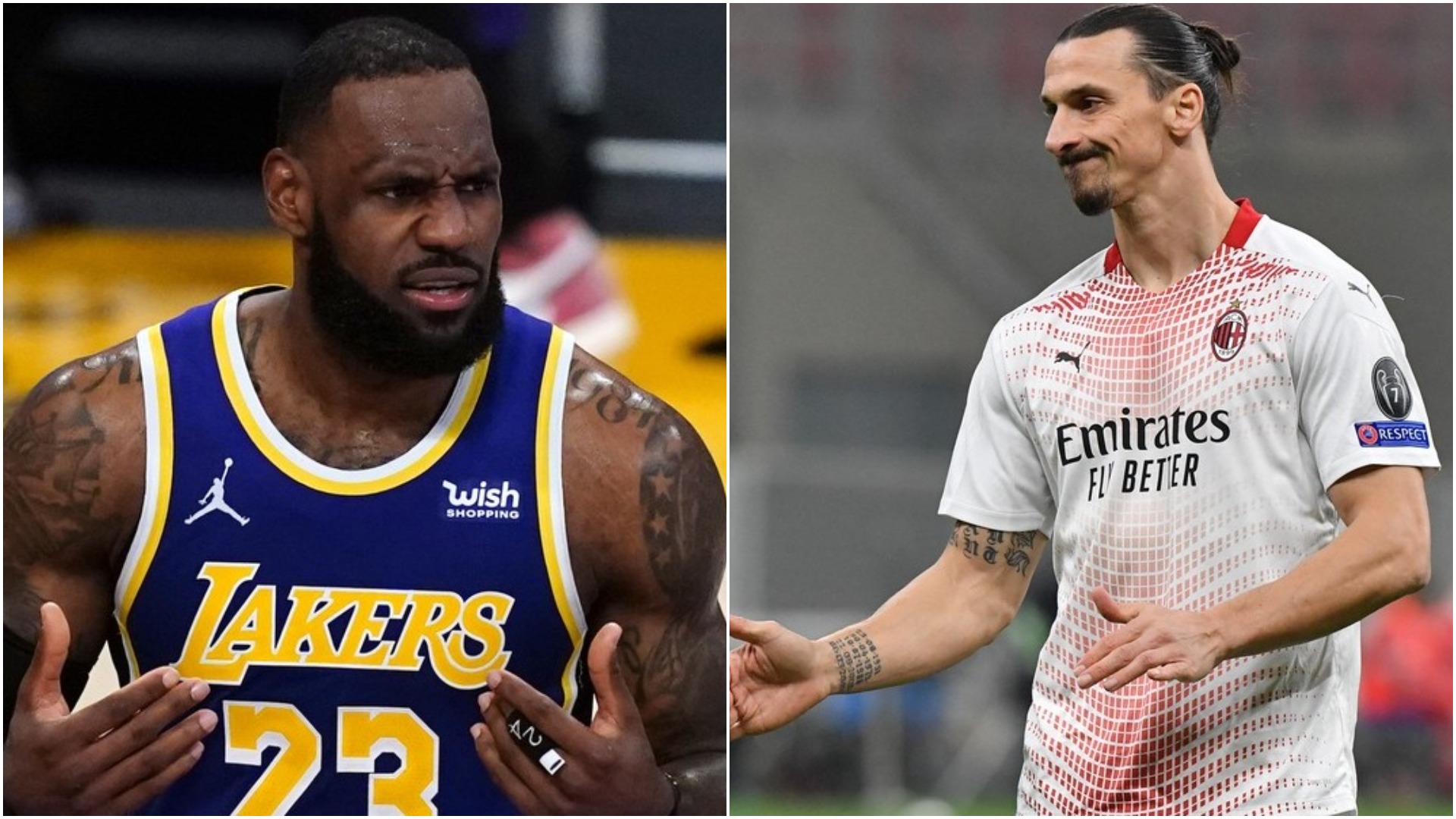 LeBron James s-a încordat şi l-a pus la punct pe Zlatan Ibrahimovic în câteva minute