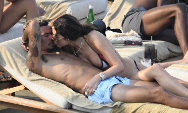 *PREMIUM-EXCLUSIVE* MUST CALL FOR PRICING BEFORE USAGE - England footballer Dele Alli pictured with girlfriend Ruby Mae on their Summer Holiday in Mykonos.*PICTURES TAKEN ON 09/08/2020*