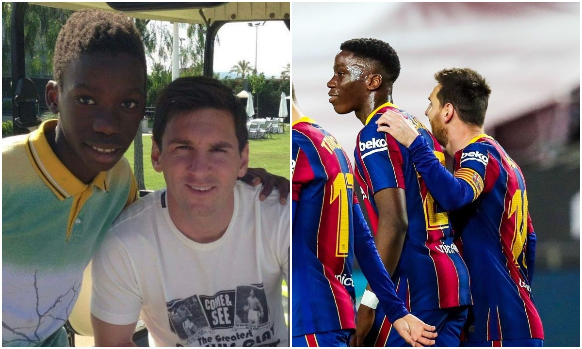 De la o poză cu idolul, la parteneriat în La Liga. Reacția puștiului Moriba, după assist-ul oferit lui Messi