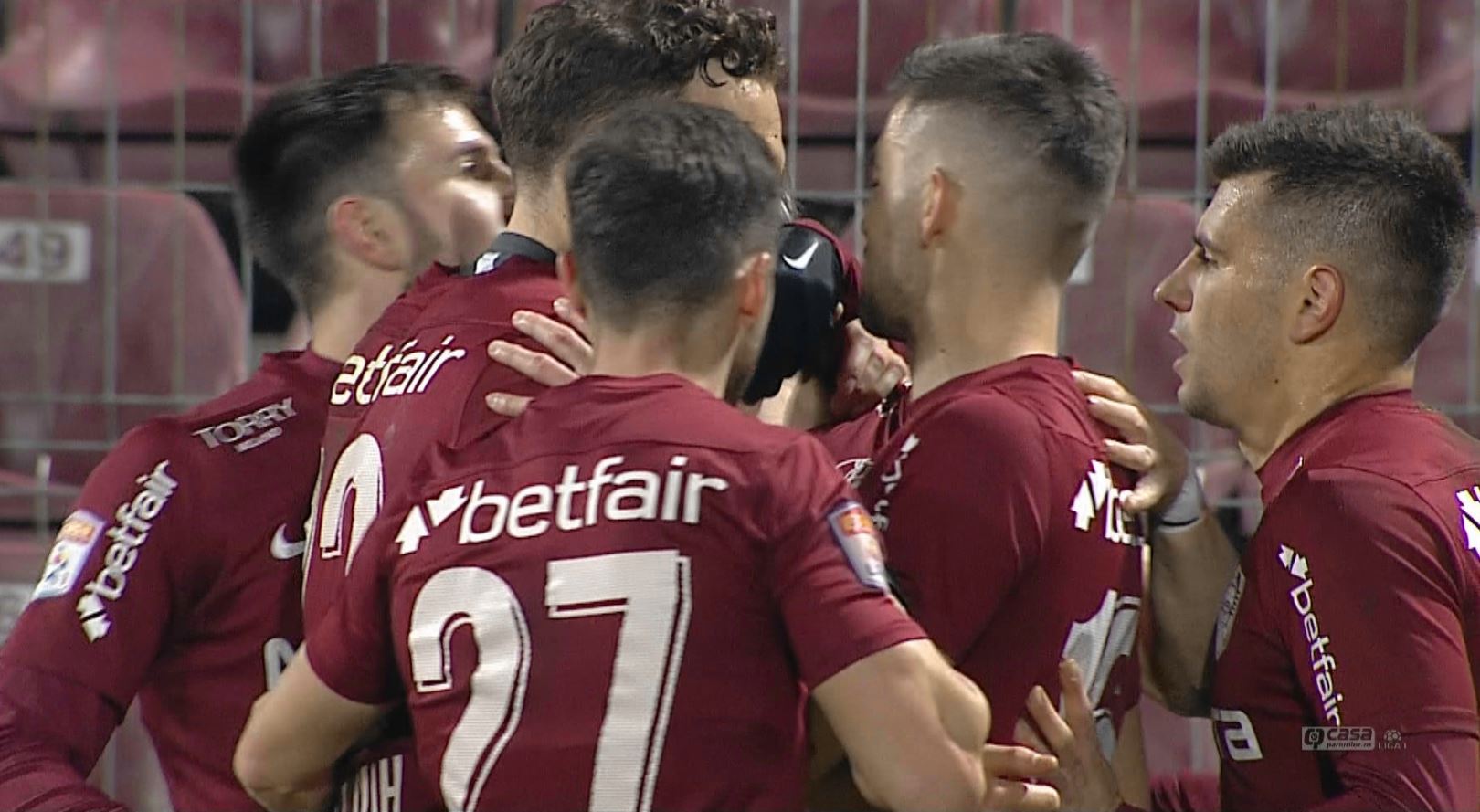 CFR Cluj - FC Argeș 5-0. Nou-promovata, spulberată de campioană. Maric, două penalty-uri și un autogol