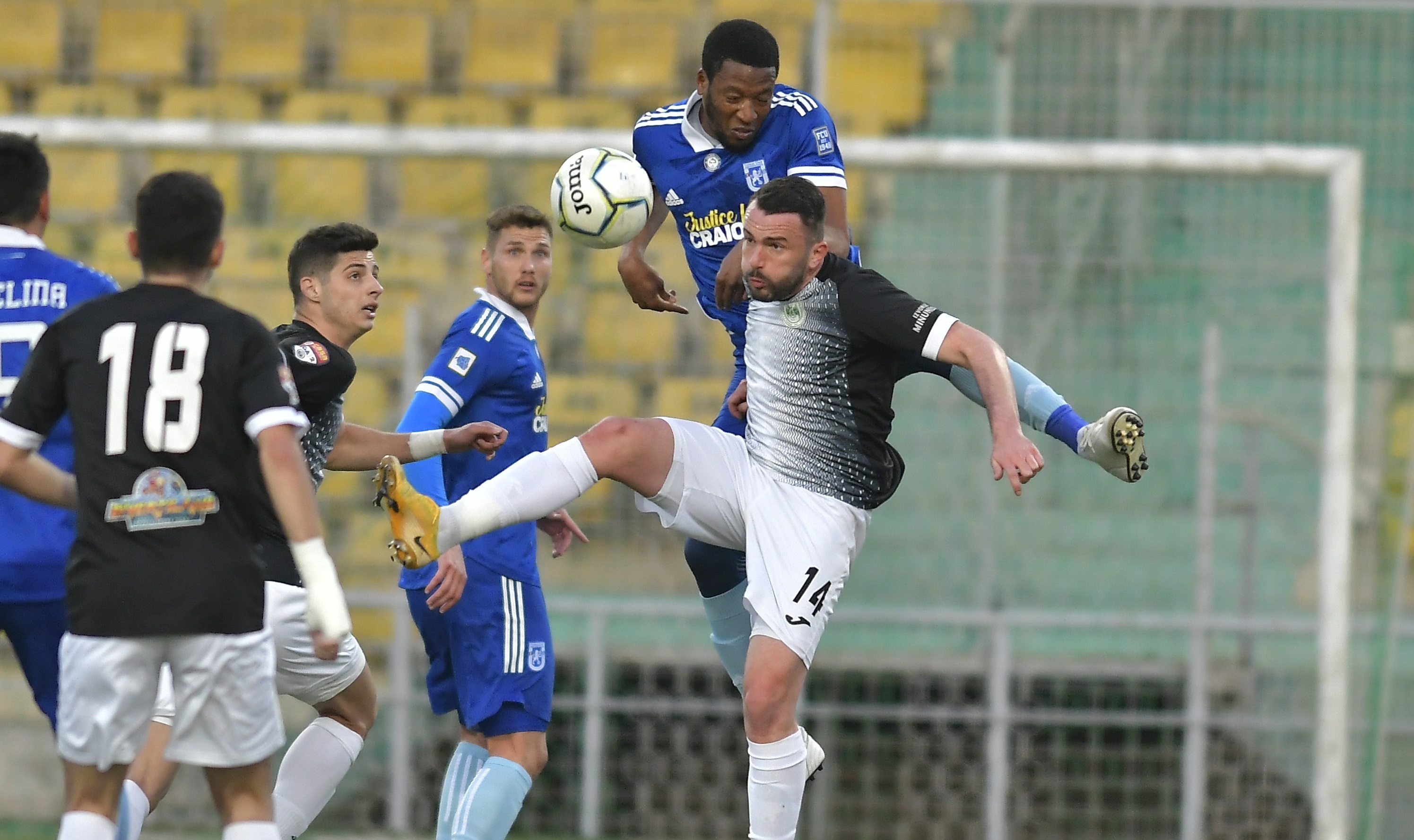 Concordia Chiajna - U Craiova 1948 0-0. Spectacol total, cu ocazii uriașe și o bară