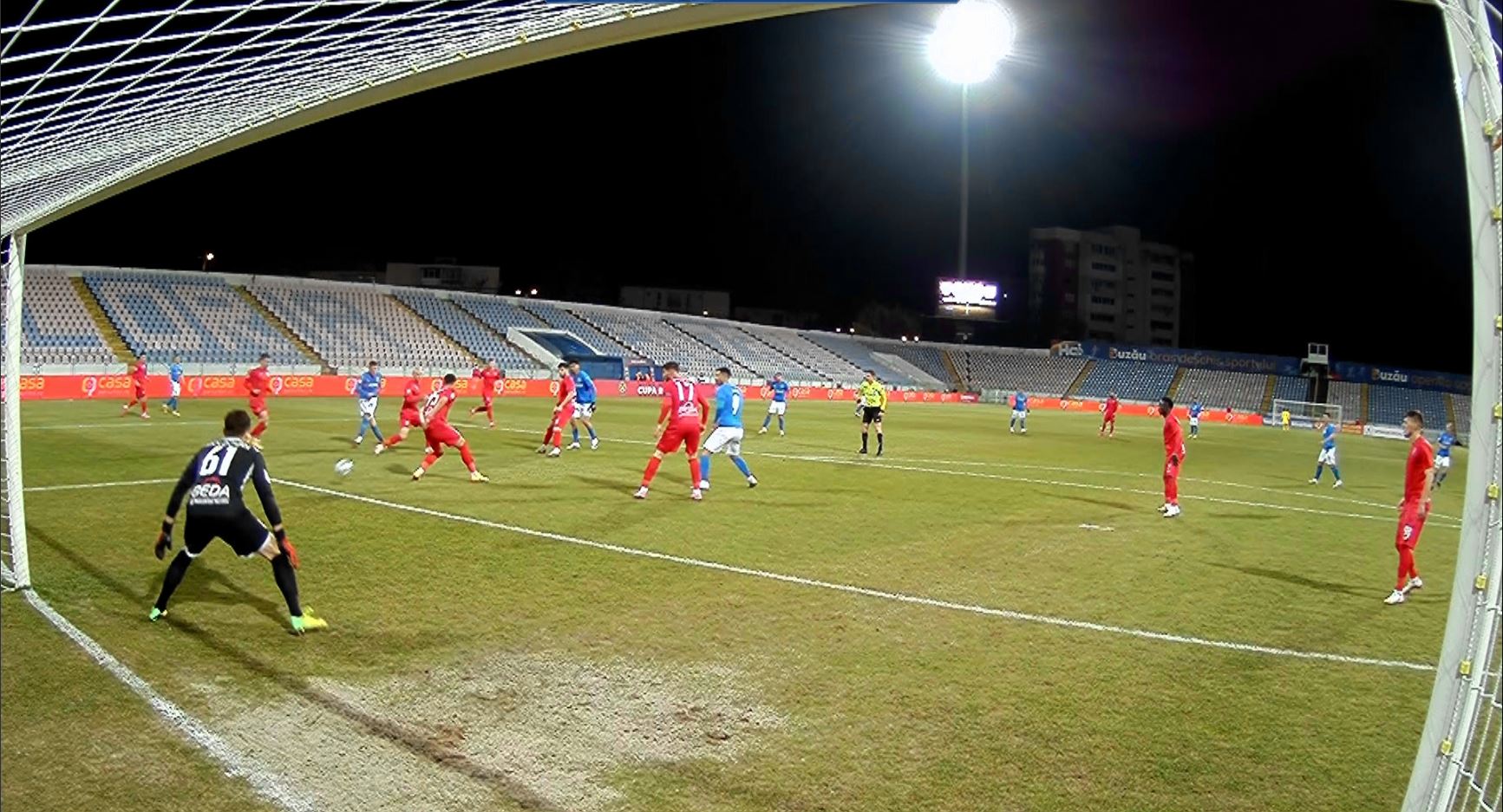 Cupa României, sferturi: Chindia - Craiova 0-1, ACUM, la Digi Sport 1. Oaspeții au cerut un penalty, iar gazdele au avut o bară