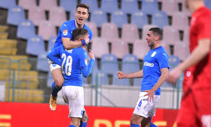 FOTBAL:CHINDIA TARGOVISTE-UNIVERSITATEA CRAIOVA, CUPA ROMANIEI (2.03.2021)