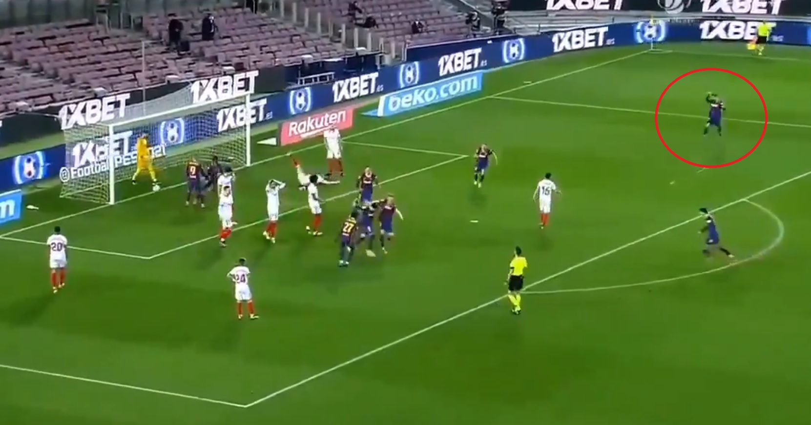 Reacția virală a lui Messi, la golul lui Pique din meciul de infarct cu Sevilla: A înnebunit!