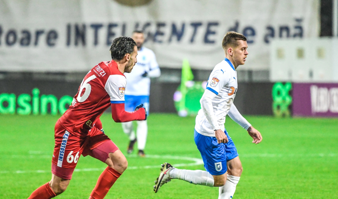 Universitatea Craiova - FC Botoșani 1-0. Gruparea din Bănie a făcut Baiaram, iar moldovenii tremură pentru locul de play-off