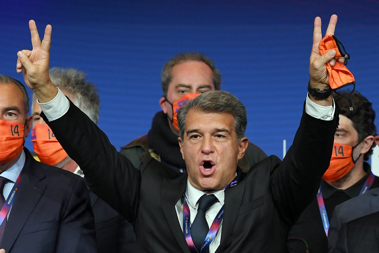 Joan Laporta, noul președinte al Barcelonei, mesaj direct pentru Koeman: ”Asta vrem să vedem”