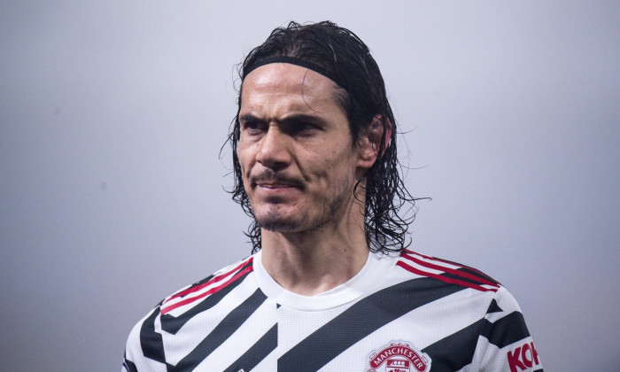 LONDON, ENGLAND - MARCH 03: Edinson Cavani during the Premier League match between Crystal Palace and Manchester United at Selhurst Park on March 3, 2