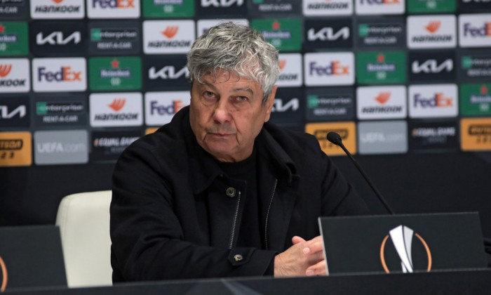 Post-match news conference of Dynamo after 1-1 draw with Club Brugge in Kyiv, Ukraine - 18 Feb 2021