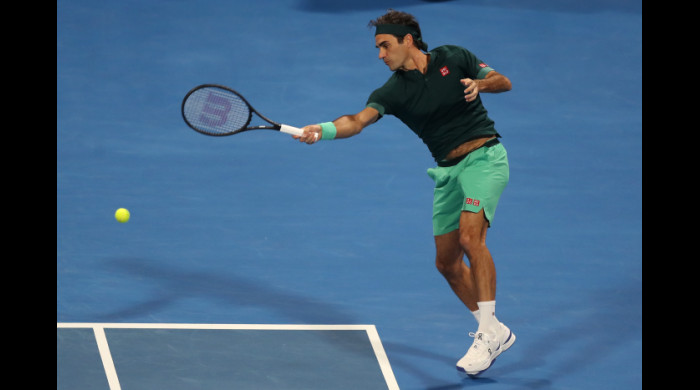 Roger Federer, la ATP Doha, după 405 zile de pauză / Foto: Getty Images