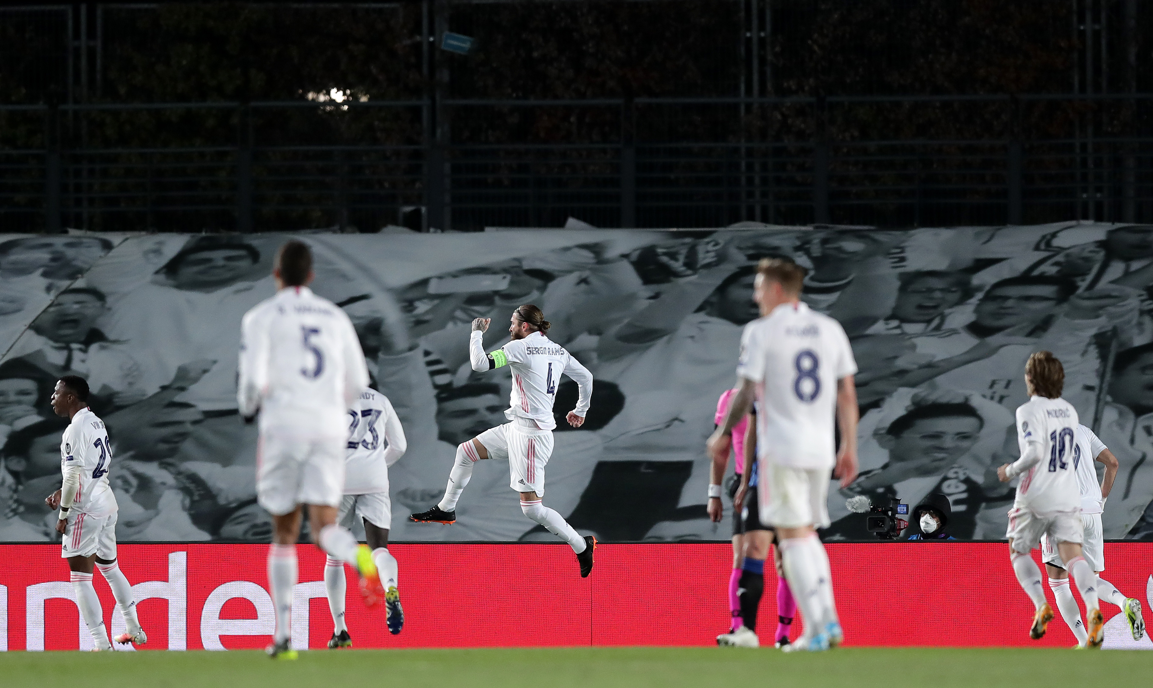 Real Madrid - Atalanta 3-1. Formația spaniolă a câștigat și returul și s-a calificat în sferturile Champions League