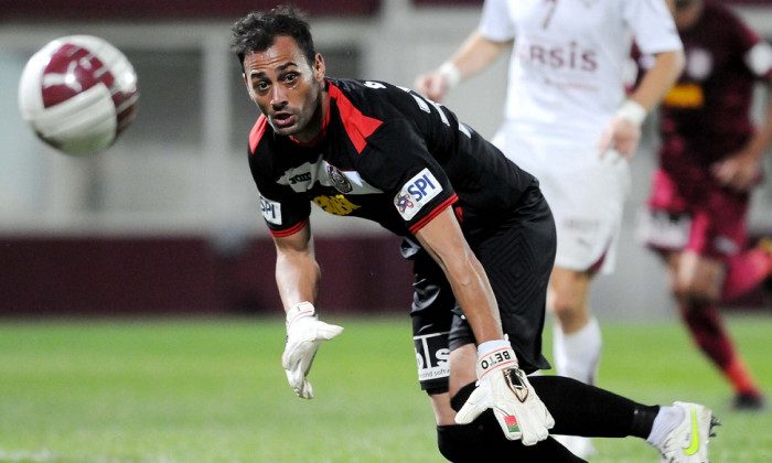 FOTBAL:RAPID BUCURESTI-CFR CLUJ 1-1,LIGA 1 (24.09.2011)