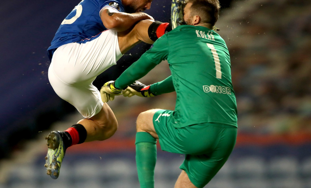 Rangers v Slavia Prague - UEFA Europa League - Round of Sixteen - Second Leg - Ibrox Stadium