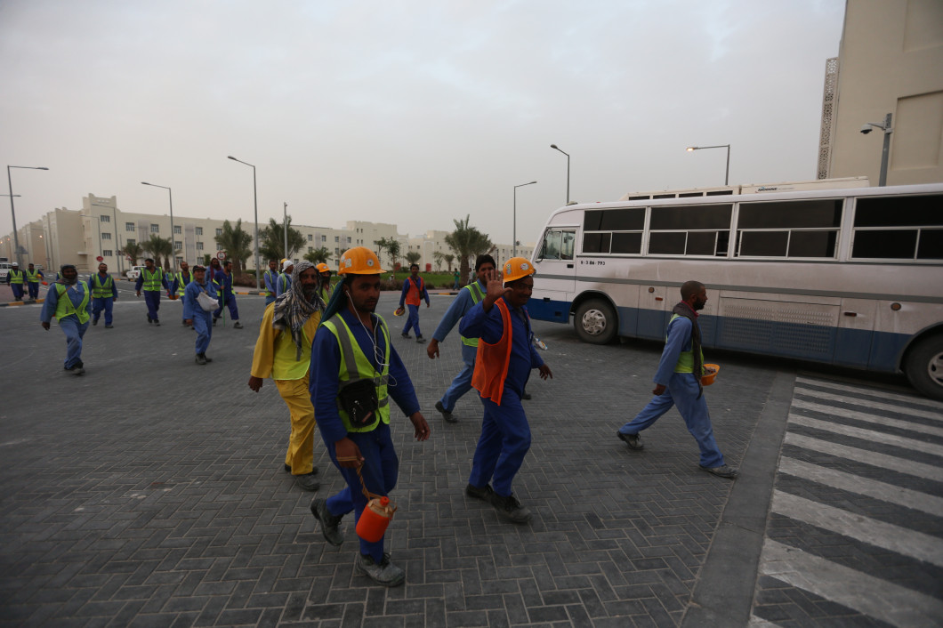 General views of Venues for 2022 FIFA World Cup Qatar
