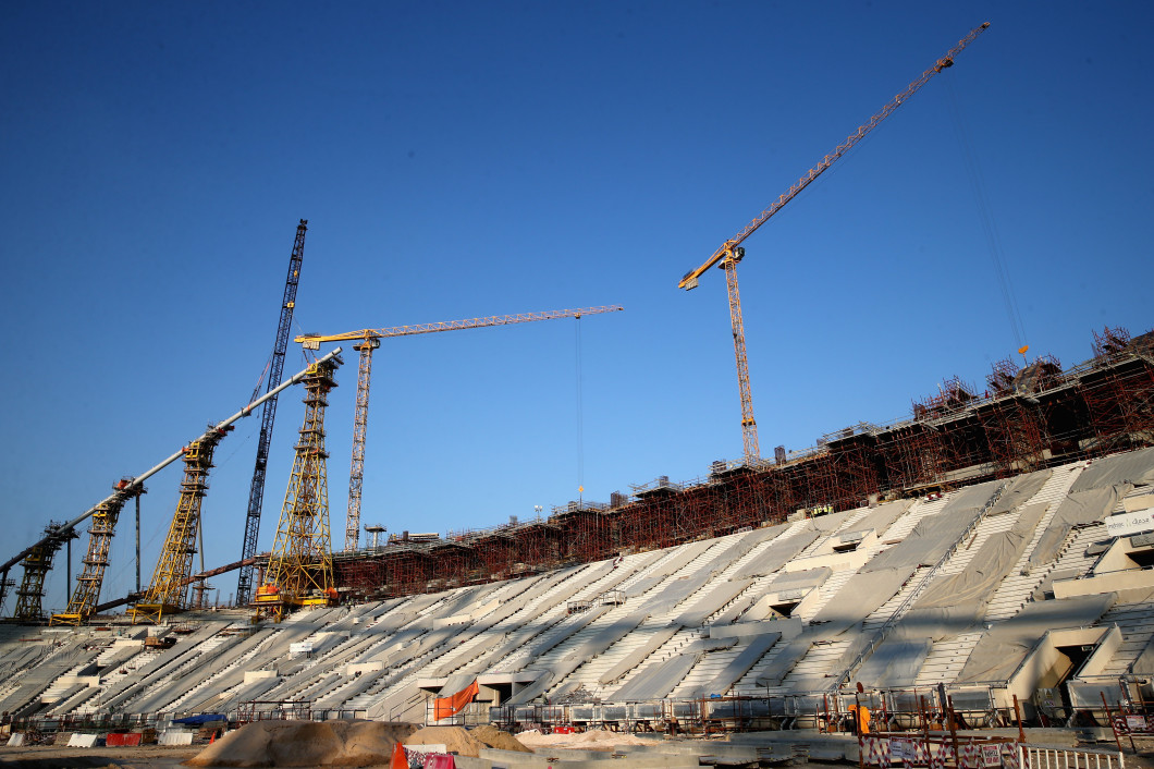 Construction Continues at 2022 FIFA World Cup Qatar Stadiums