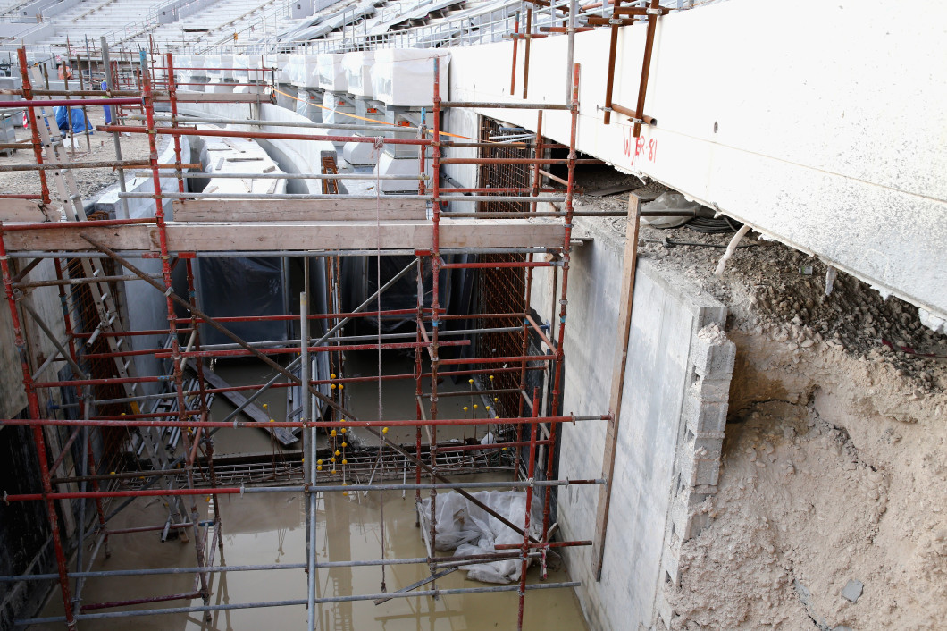 Construction Continues at 2022 FIFA World Cup Qatar Stadiums