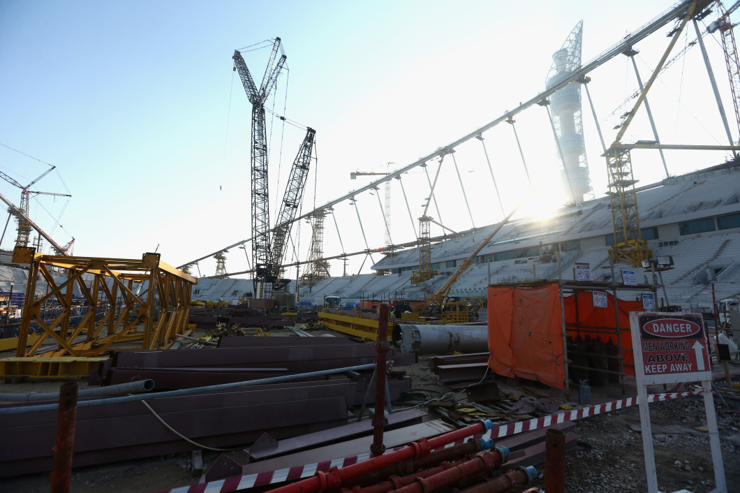 Construction Continues at 2022 FIFA World Cup Qatar Stadiums
