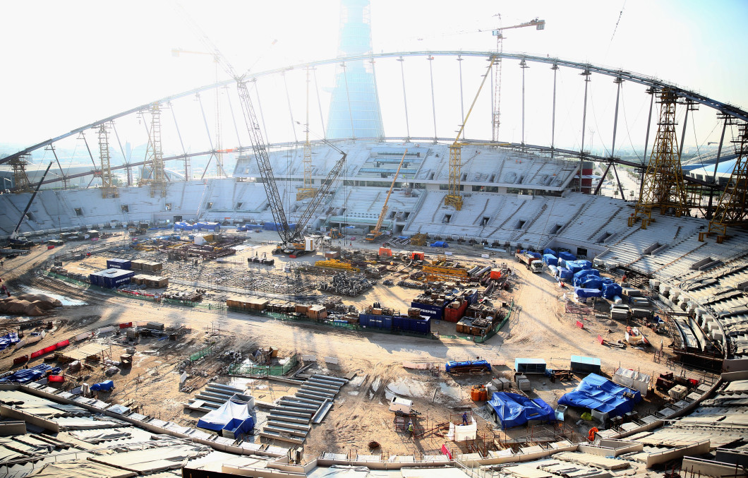 Construction Continues at 2022 FIFA World Cup Qatar Stadiums
