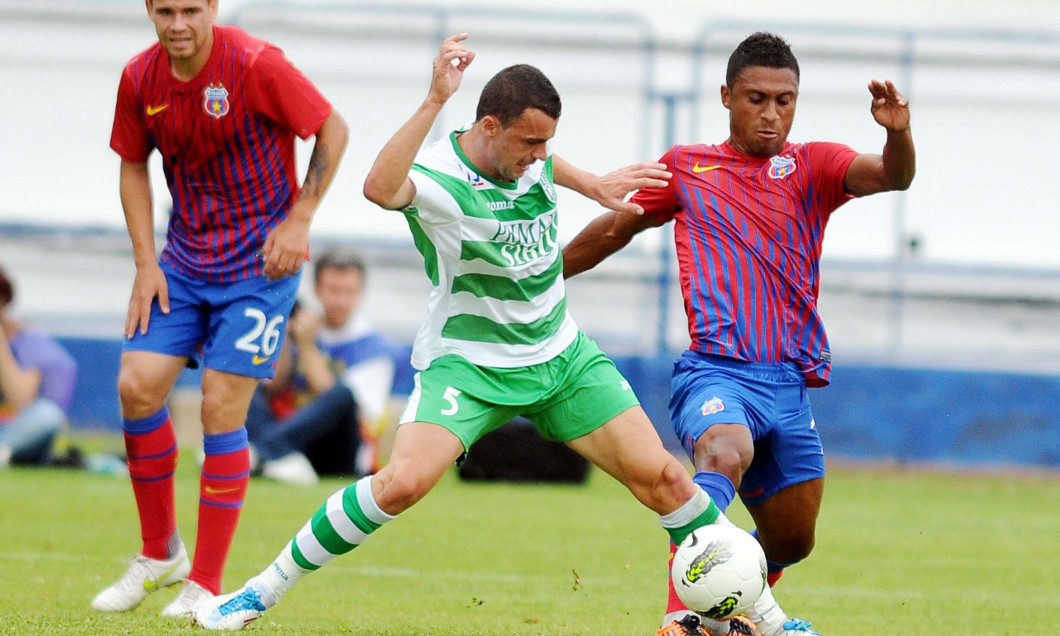 FOTBAL:CSU VOINTA SIBIU-STEAUA BUCURESTI 1-1,LIGA 1 (23.07.2011)