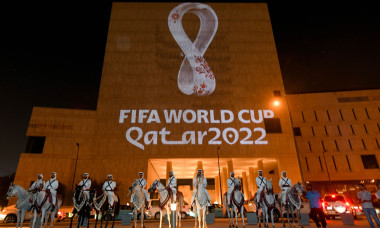 (SP)QATAR-DOHA-QATAR WORLD CUP-LOGO-UNVEILING