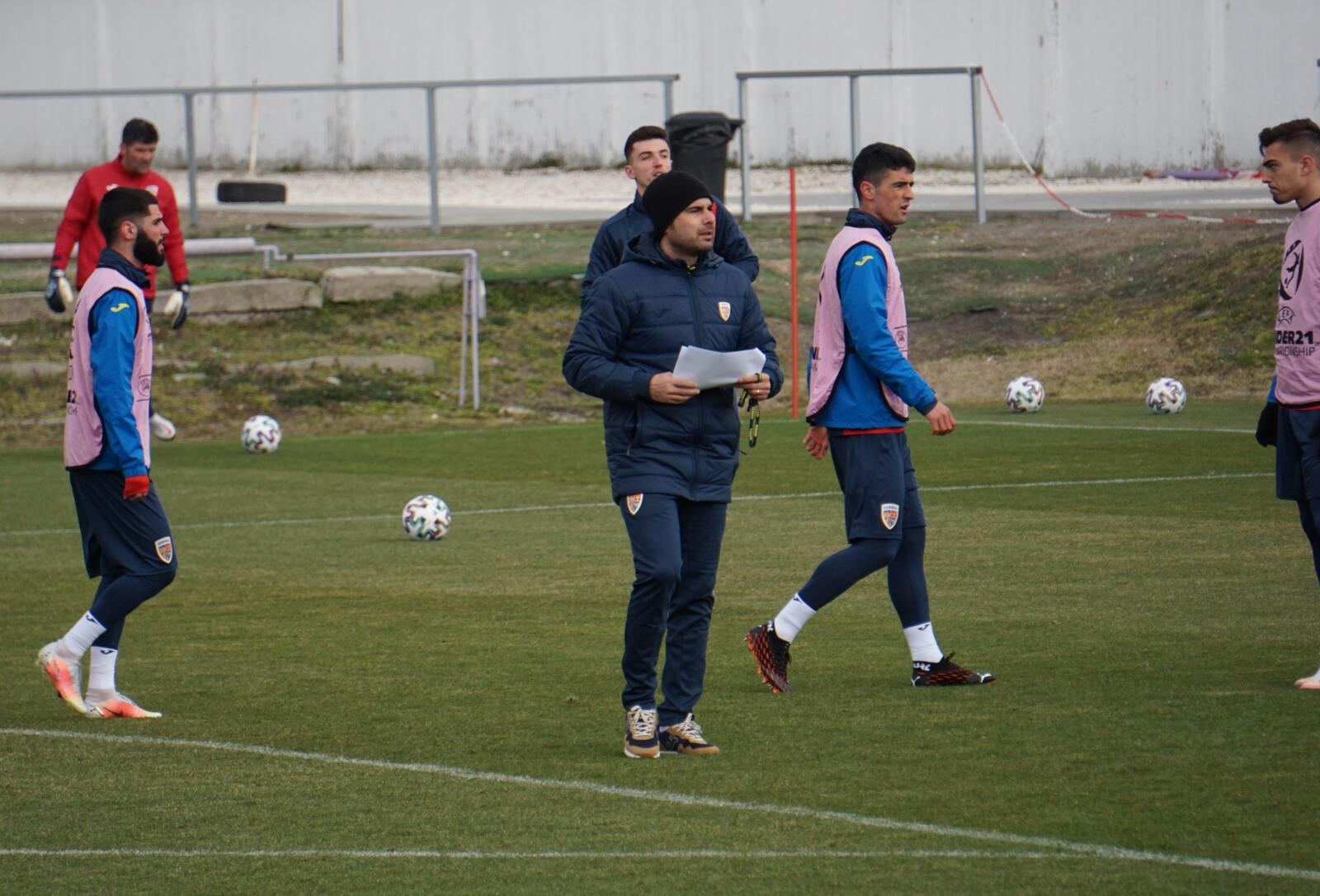 Adrian Mutu le-a pregătit surprize olandezilor! Ultimul antrenament al României U21 înainte de debutul la EURO