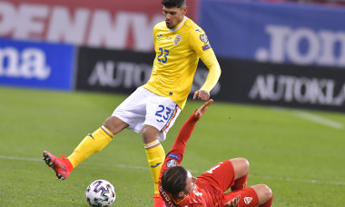 FOTBAL:ROMANIA-MACEDONIA DE NORD, PRELIMINARIILE CM 2022 (25.03.2021)