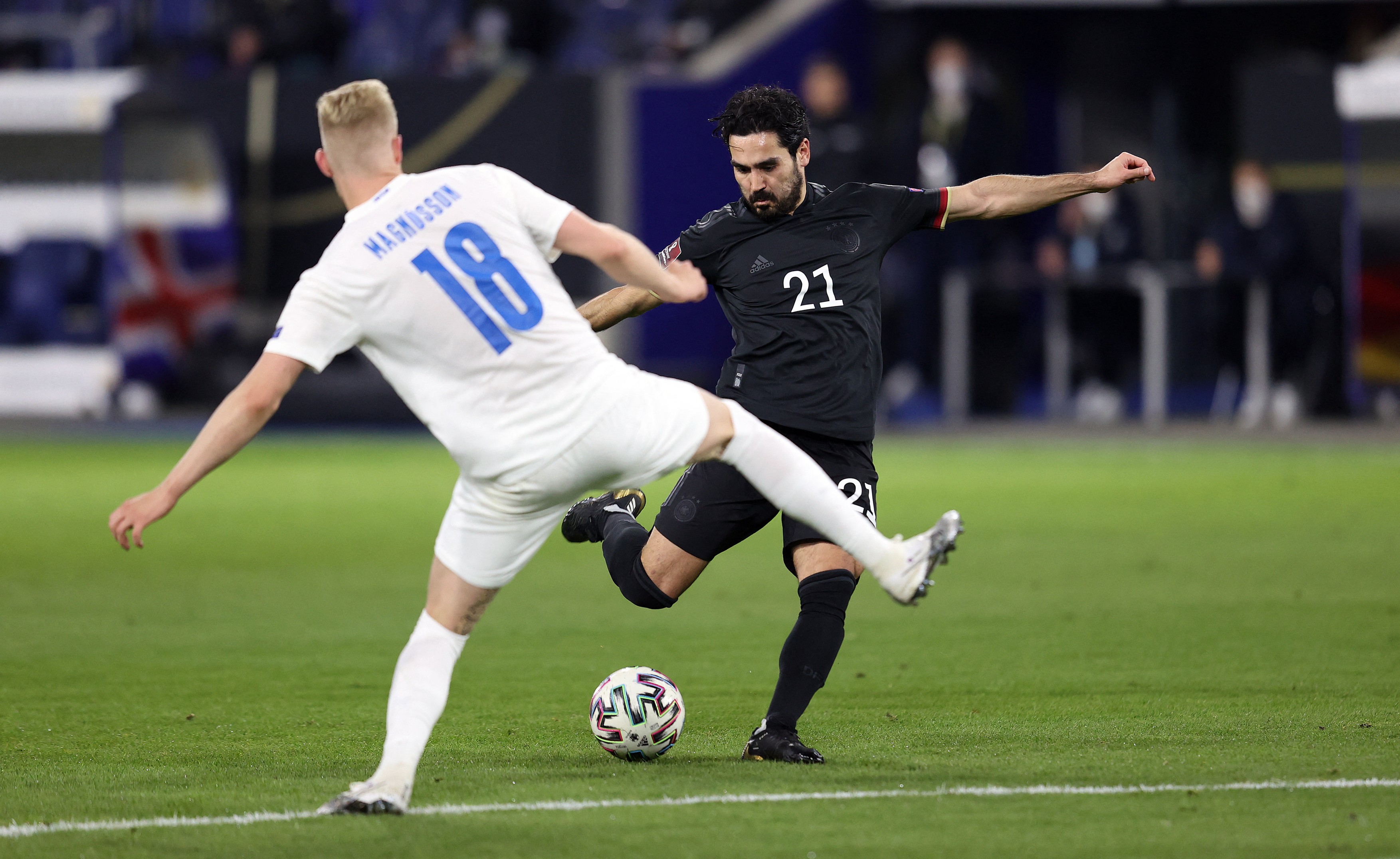Germania s-a distrat cu Islanda înaintea meciului cu România. În minutul 7 era 2-0
