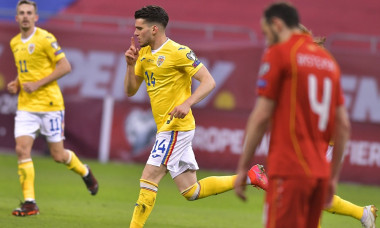 ROMANIA-MACEDONIA DE NORD, PRELIMINARIILE CM 2022 (25.03.2021)
