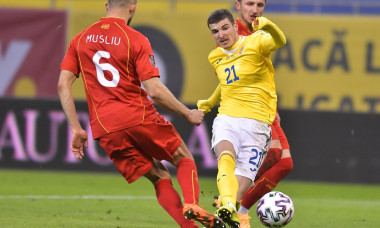 ROMANIA-MACEDONIA DE NORD, PRELIMINARIILE CM 2022 (25.03.2021)