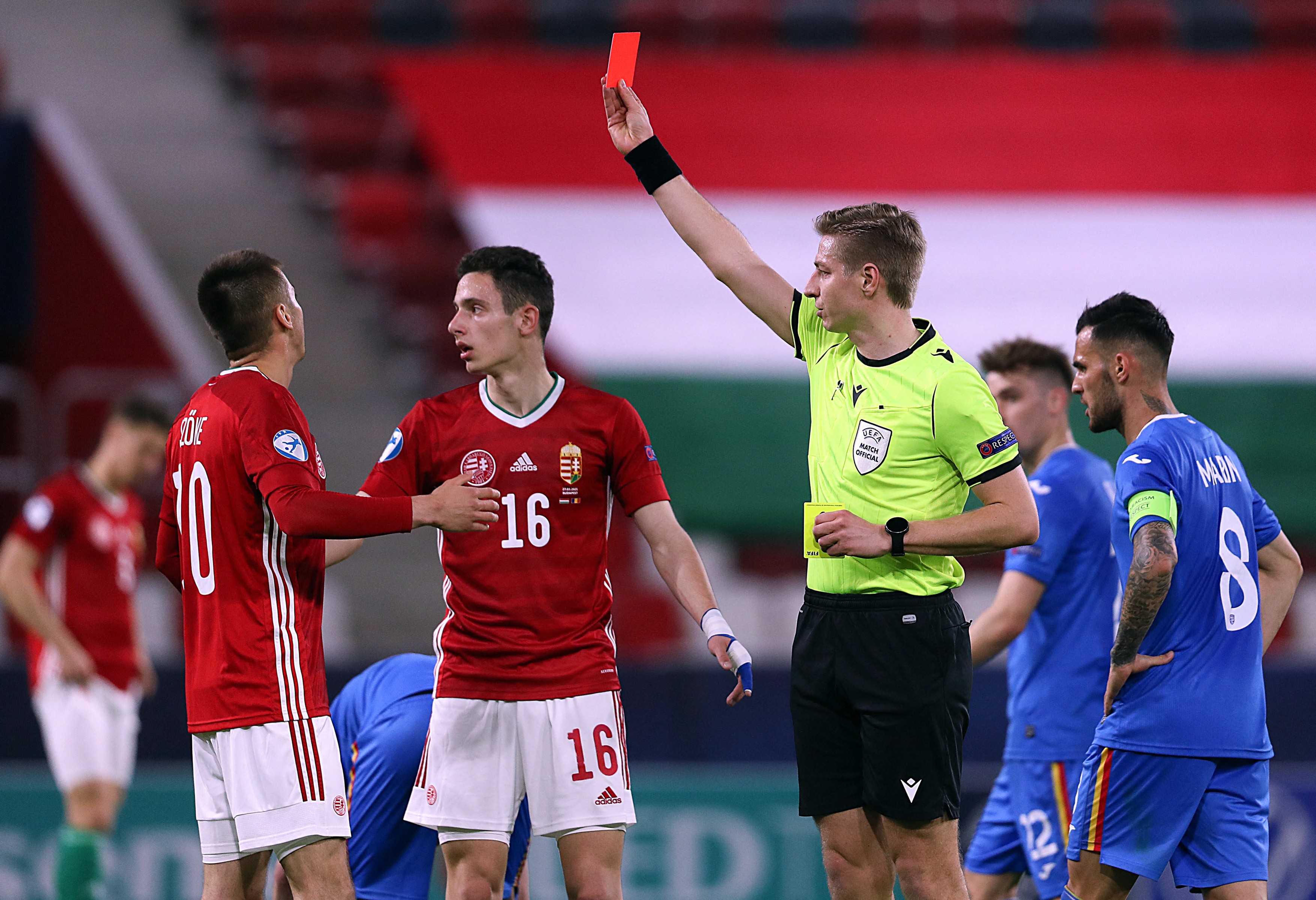 Ce a hotărât UEFA în privința arbitrului care a făcut praf partida România U21 - Ungaria U21, de la EURO 2021