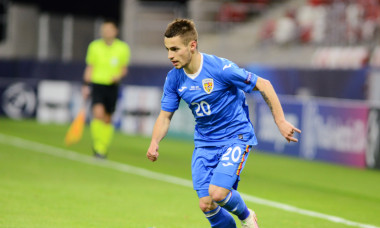 Alexandru Mățan, în meciul cu Ungaria U21 / Foto: Sport Pictures