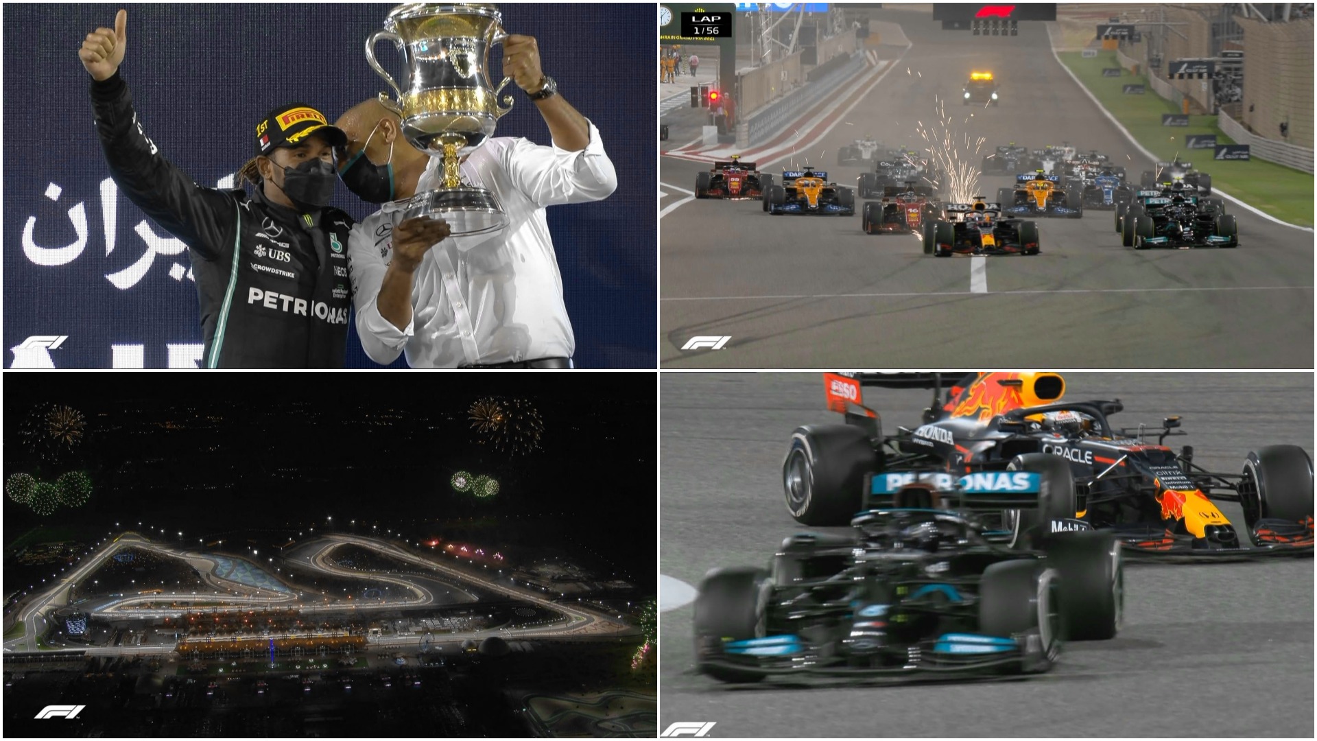 Ce cursă! Lewis Hamilton a câștigat prima etapă din noul sezon. Duel incendiar cu Verstappen, în Bahrain, cu final de necrezut