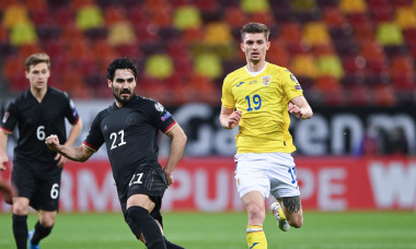 Florin Tănase, în meciul cu Germania / Foto: Profimedia